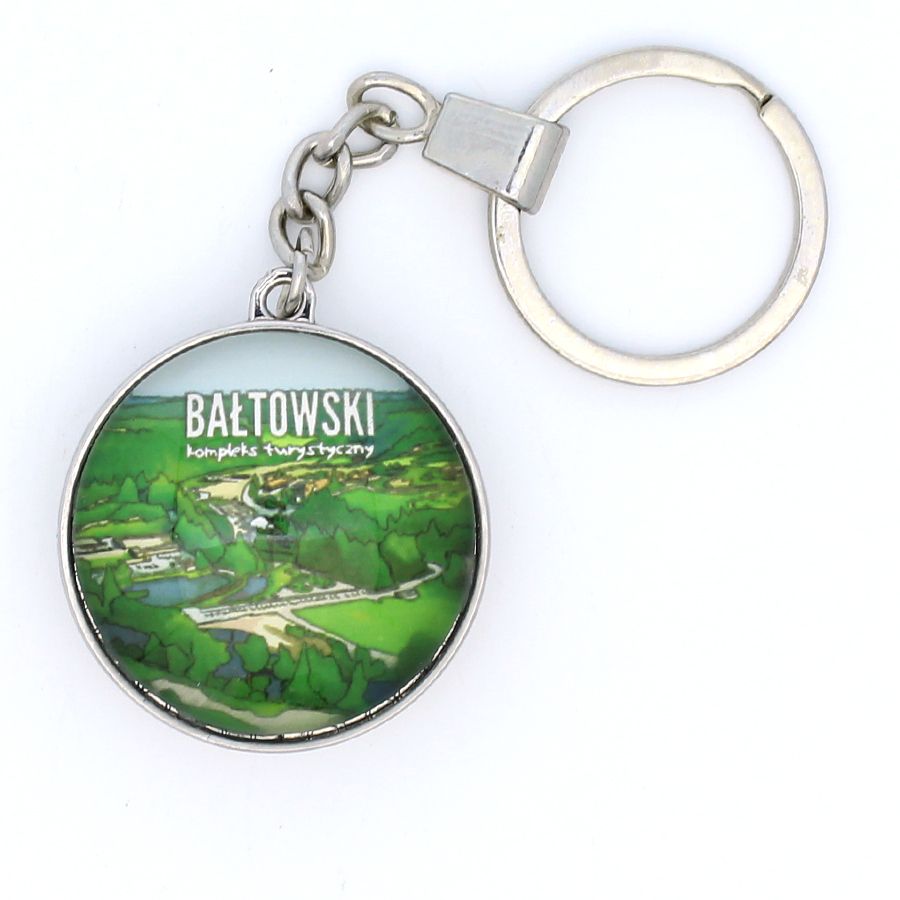 Brelok szklany Bałtów