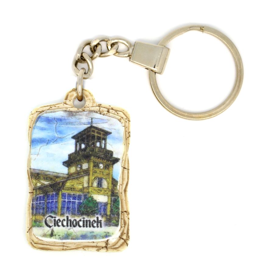 Brelok ceramiczny Ciechocinek