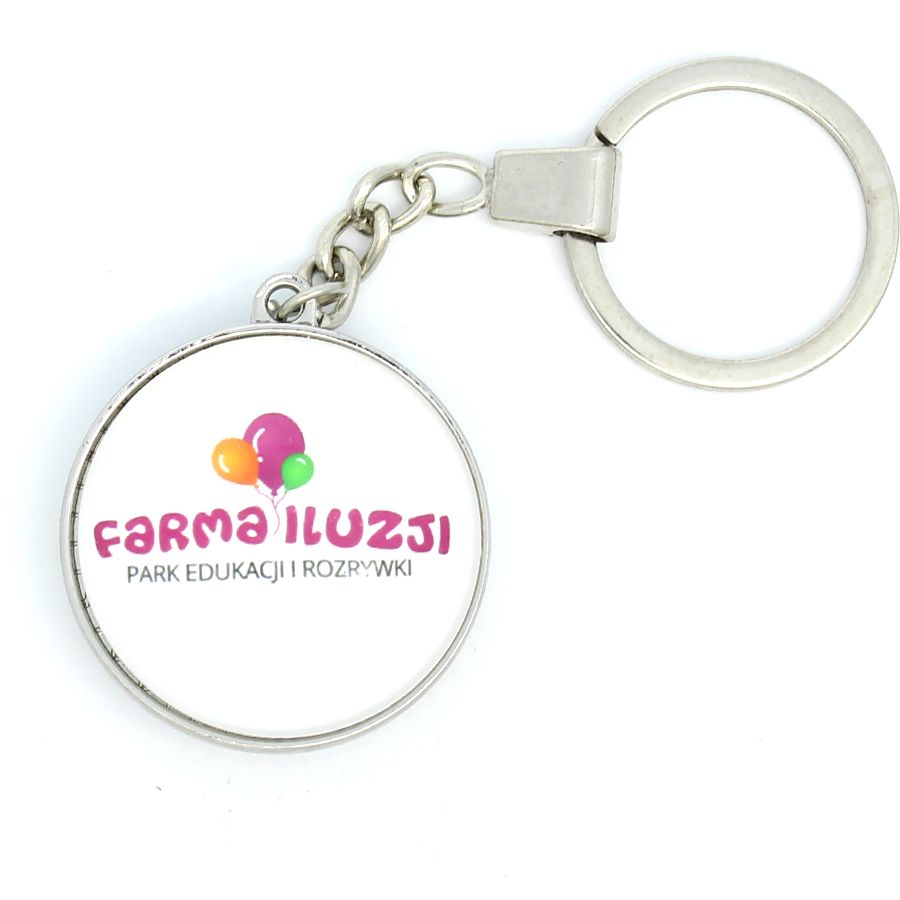 Brelok szklany Farma Iluzji
