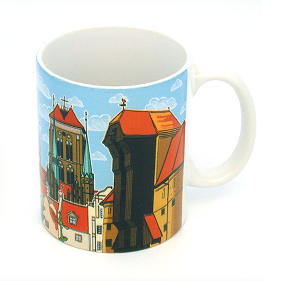 Kubek ceramiczny Gdańsk