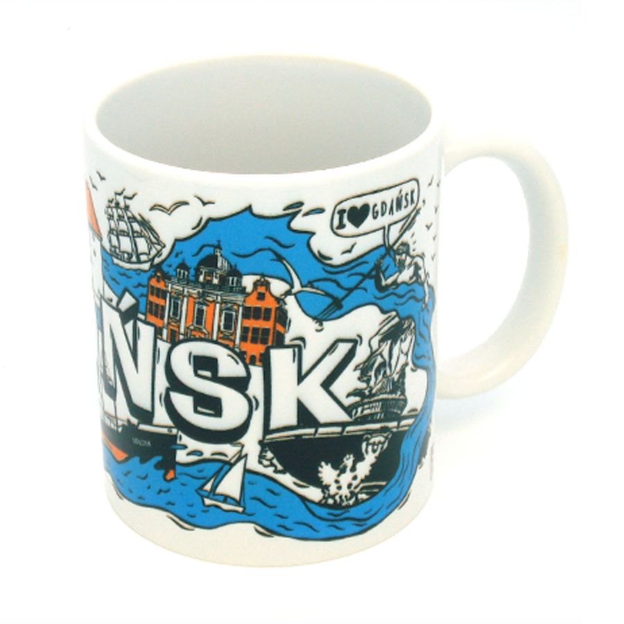 Kubek ceramiczny Gdańsk