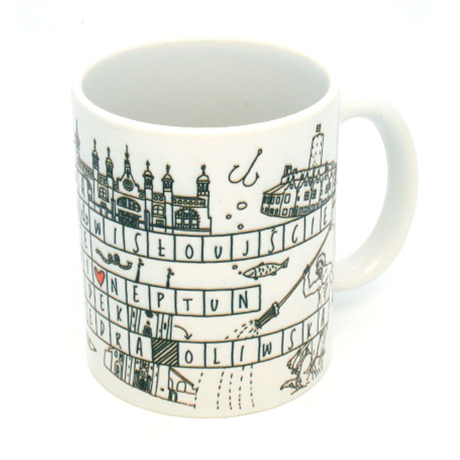 Kubek ceramiczny Gdańsk