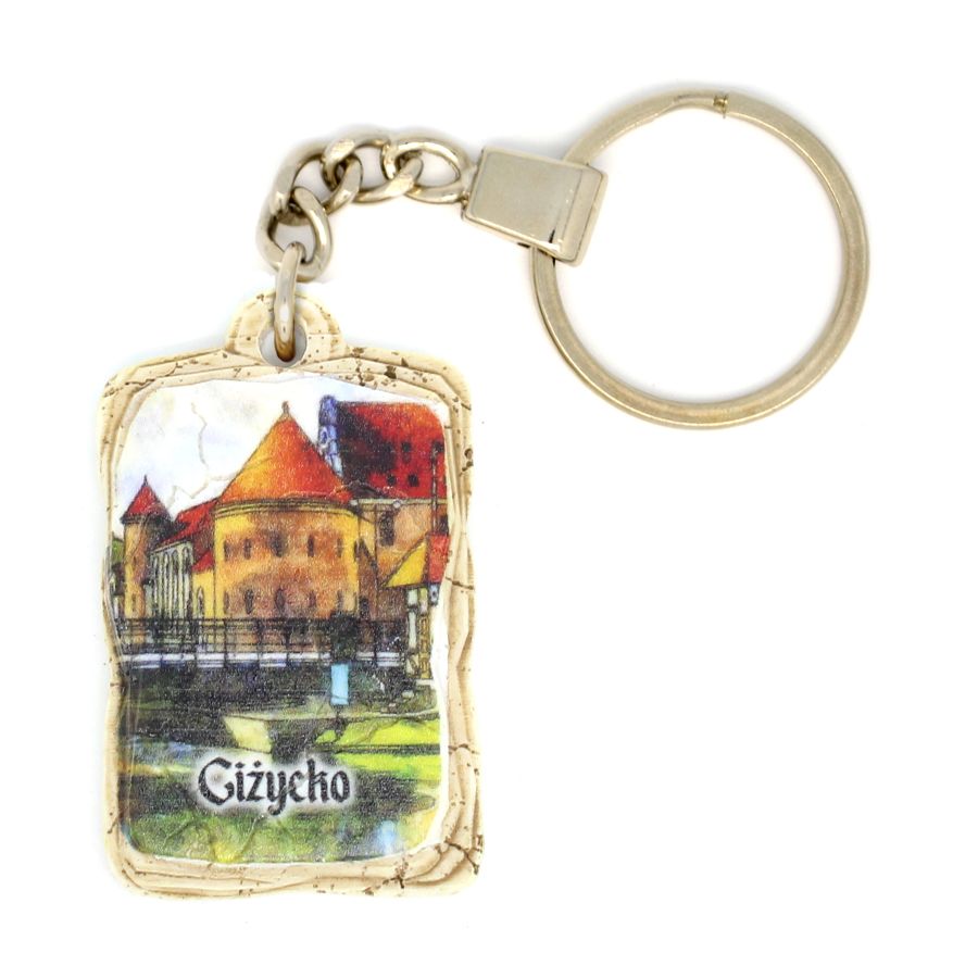 Brelok ceramiczny Giżycko