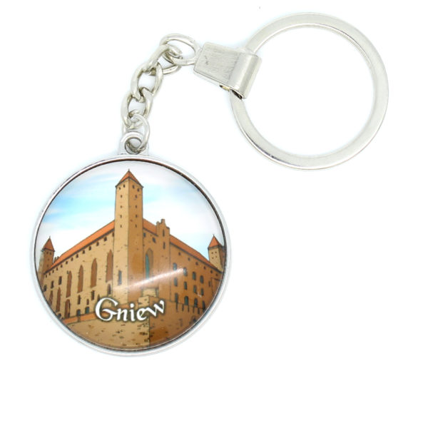 Brelok szklany Gniew
