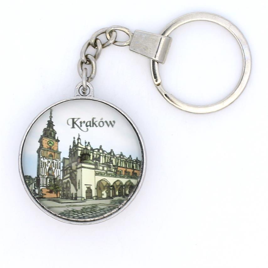 Brelok szklany Kraków