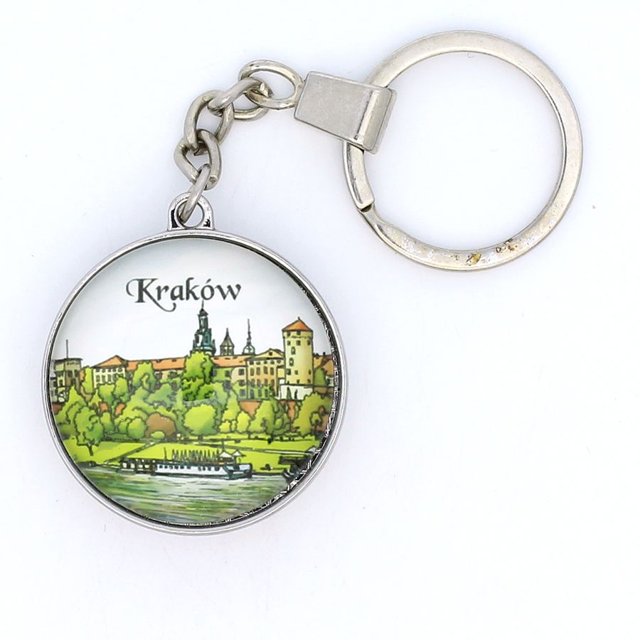 Brelok szklany Kraków