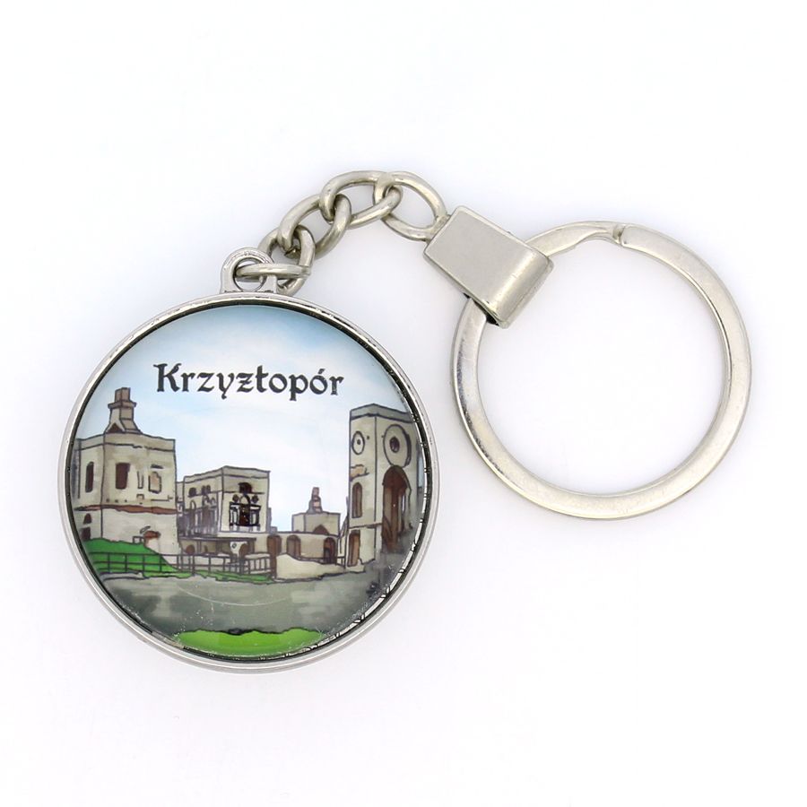 Brelok szklany Krzyżtopór