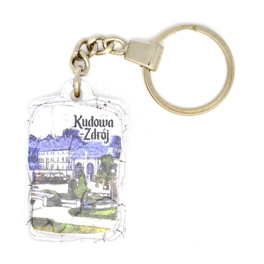 Brelok ceramiczny Kudowa Zdrój