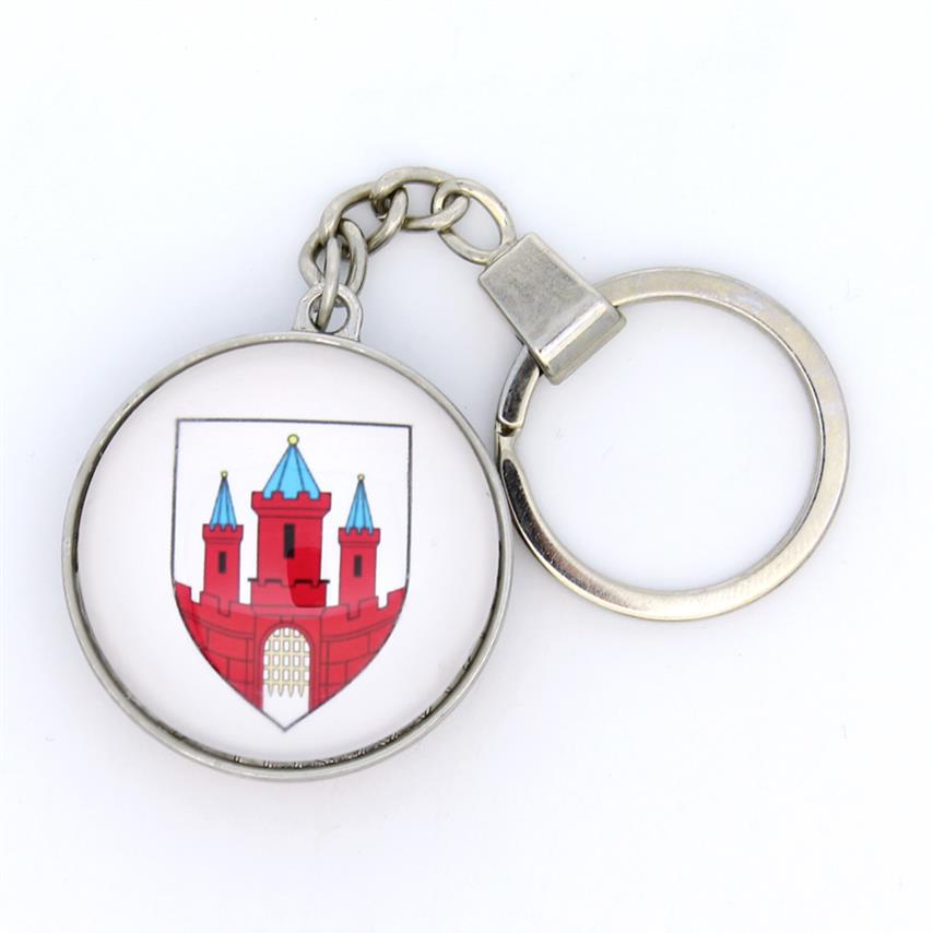 Brelok szklany Malbork