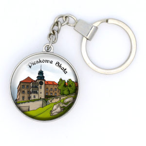 Brelok szklany Pieskowa Skała