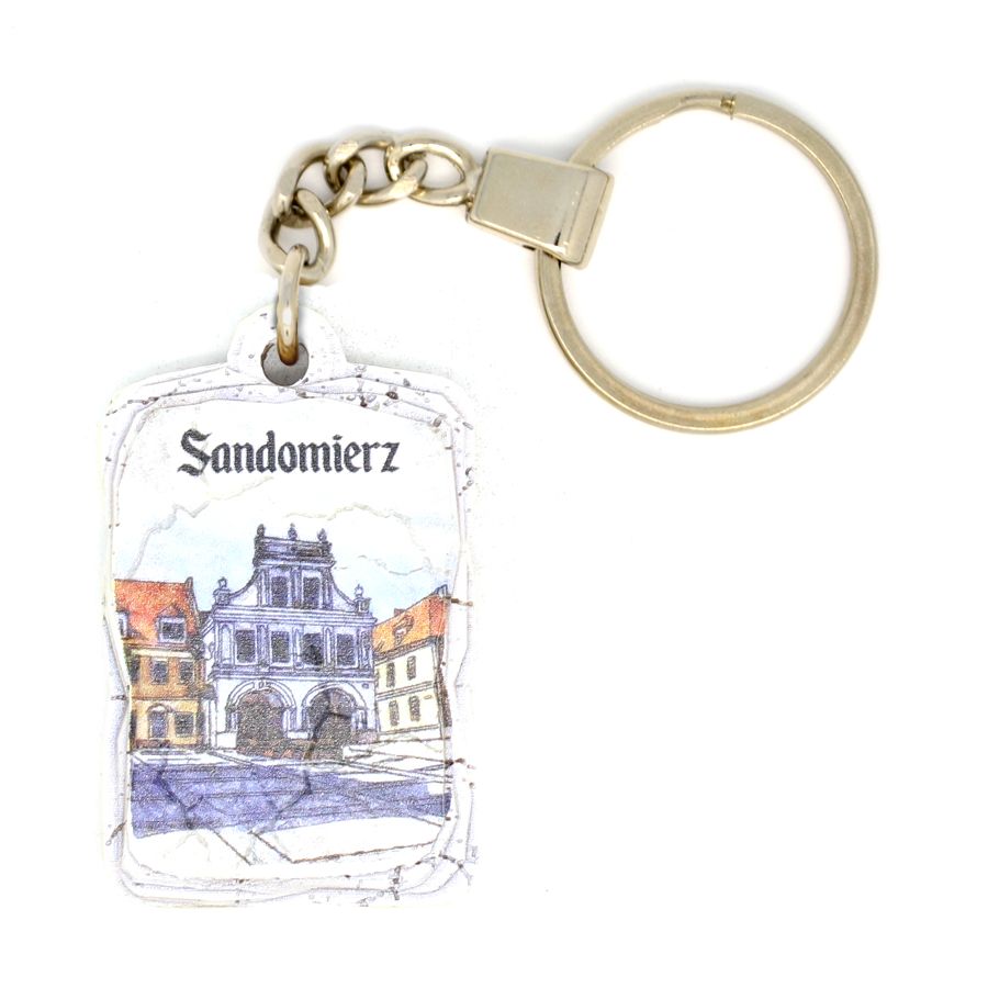 Brelok ceramiczny Sandomierz