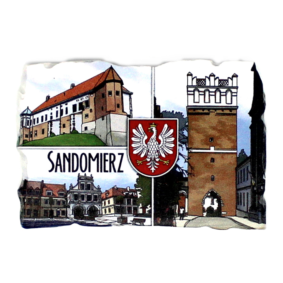 Magnes ceramiczny Sandomierz