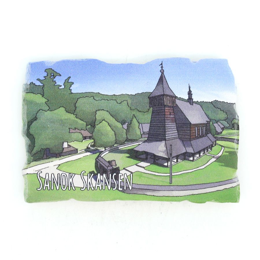Magnes ceramiczny Sanok Skansen