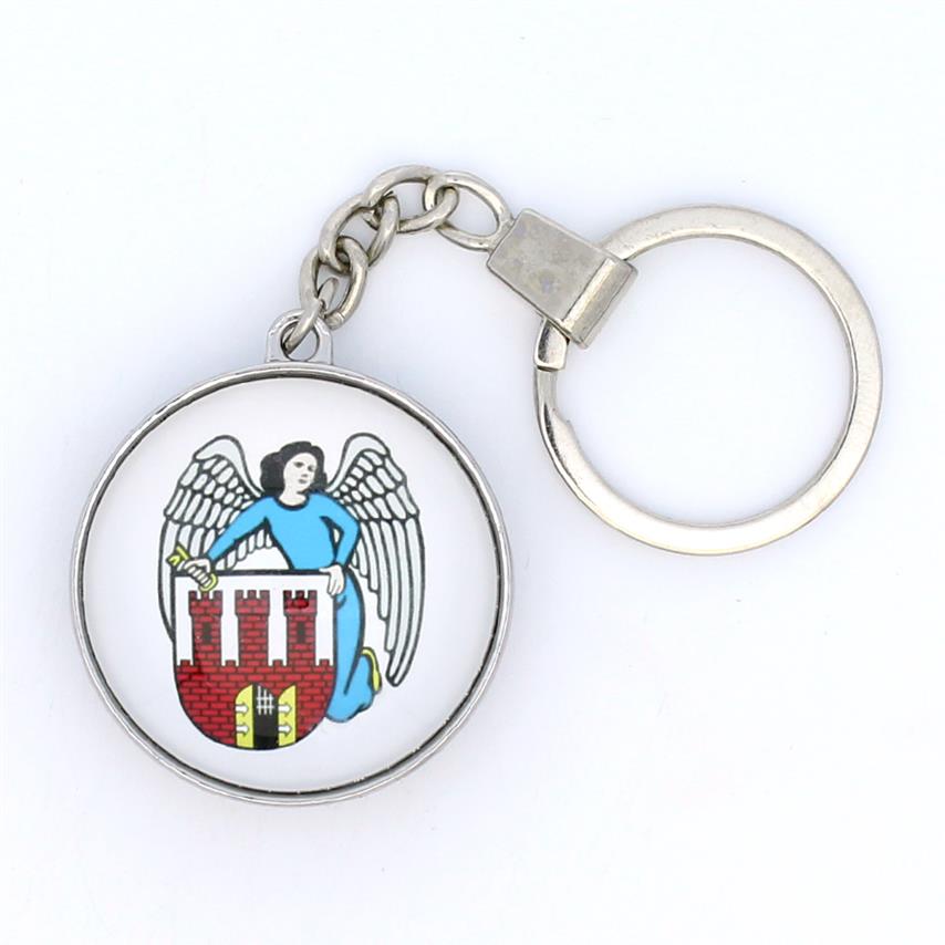 Brelok szklany Toruń